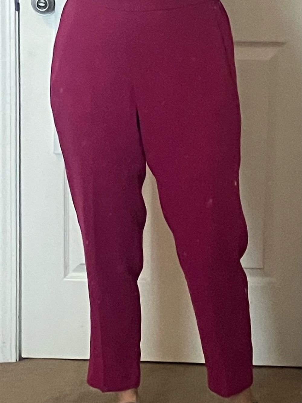 J. Crew Jamie Pants Fucsia Size 8